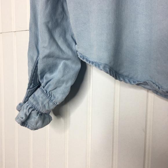 Seven For All Mankind Neck Tie Chambray Button Down - Picture 8 of 8